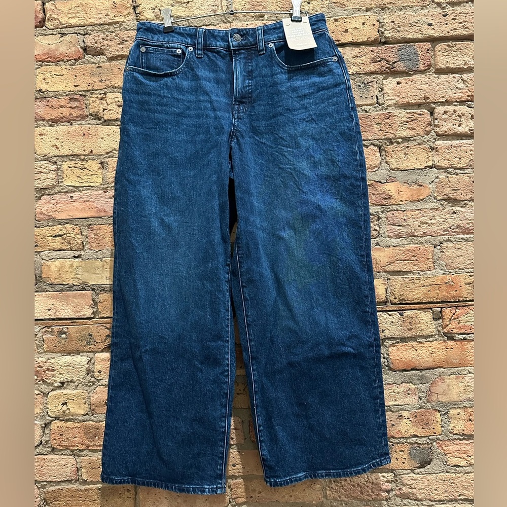 Madewell - The Curvy Perfect Vintage Wide-Leg Jean - Size 29 Petite - NWT
